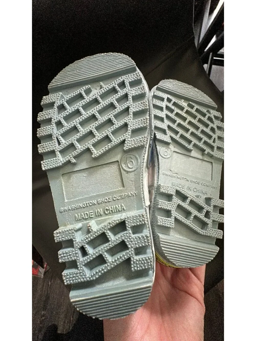2010s Superman rain boots size 6